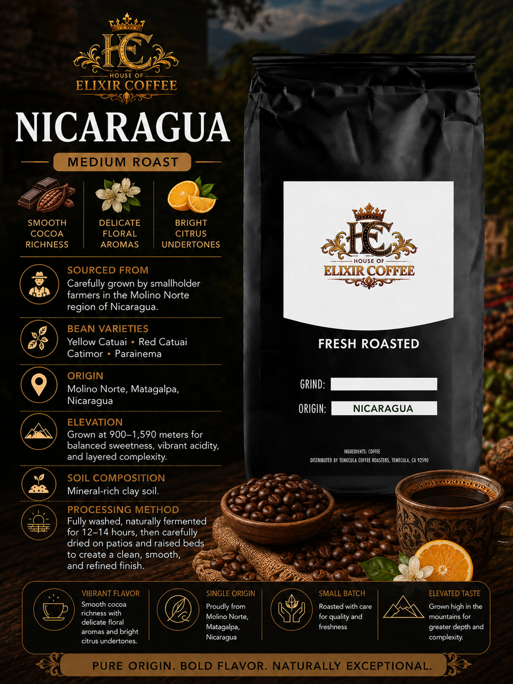 Nicaragua Single Origin coffee 🇳🇮