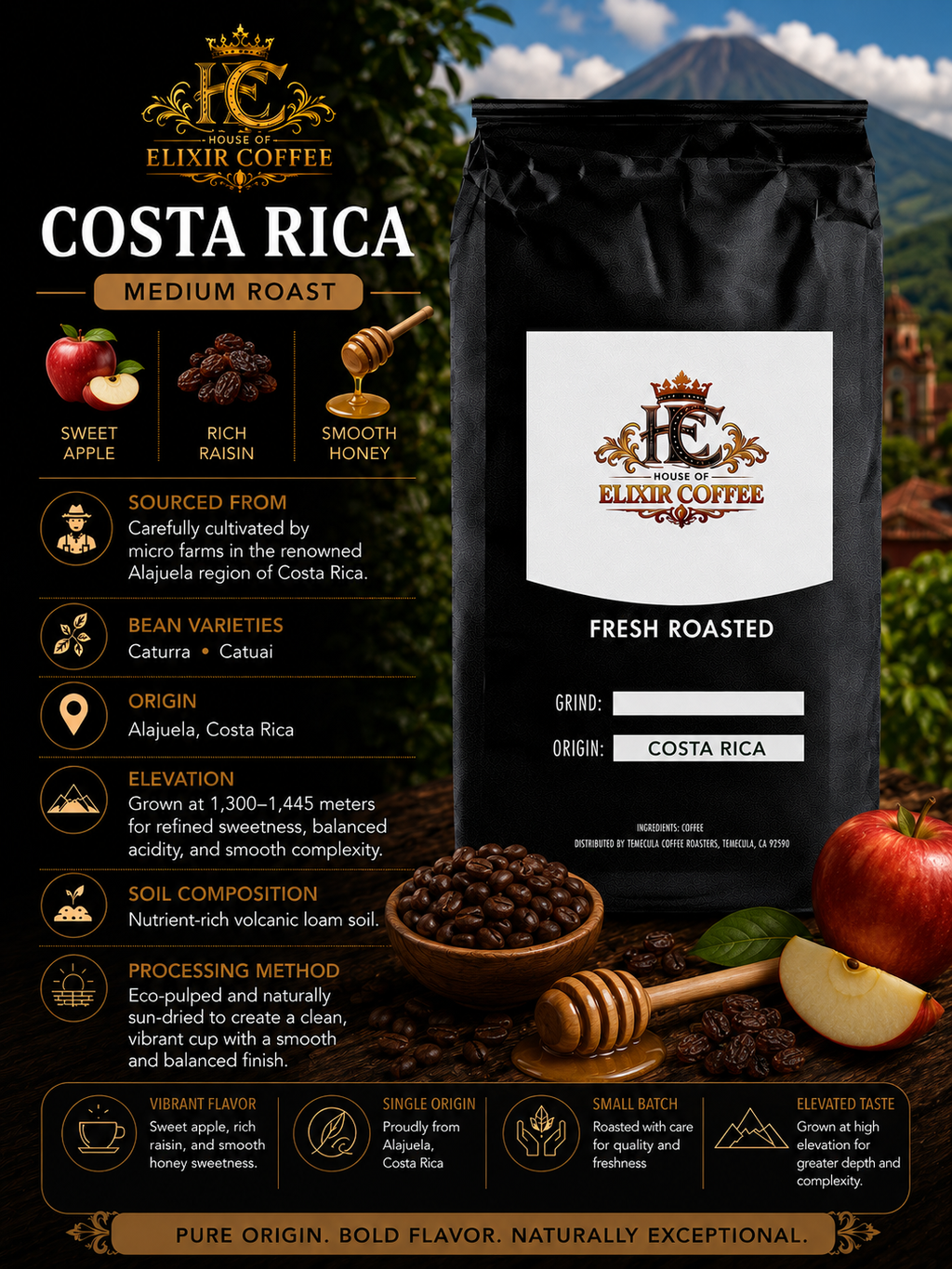 Costa Rica Single Origin Coffee 🇨🇷